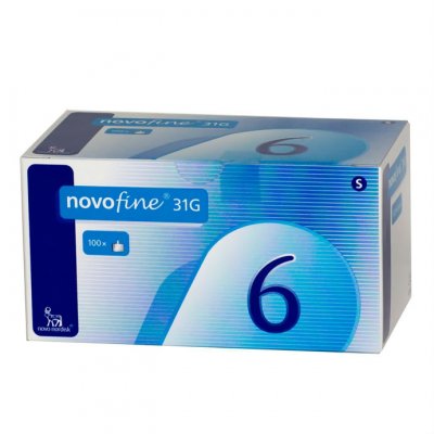 Купить иглы novofine (новофайн) для шприц-ручки 31g (0,25х6мм), 100 шт в Заволжье