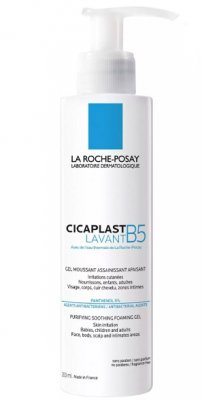 Купить la roche-posay cicaplast b5 (ля рош позе) гель очищающий 200мл в Заволжье