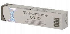 Купить флексотрон соло, имплантант вязкоэластиный стерильный для внутрисуставных инъекций 2,2%, 22мг/мл, шприц 3мл в Заволжье