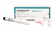 Купить примапур, раствор для подкожного введения 33мкг/0,75мл, шприц-ручка, 1 шт в Заволжье