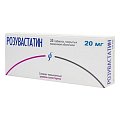 Купить розувастатин, таблетки, покрытые пленочной оболочкой 20мг, 30 шт в Заволжье