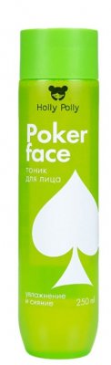 Купить holly polly (холли полли) poker face тоник для лица увлажнение и сияние, 250мл в Заволжье