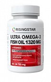 Купить risingstar омега-3 жирные кислоты высокой концентрации для длетей и взрослых, капсулы 790мг, 60 шт бад в Заволжье