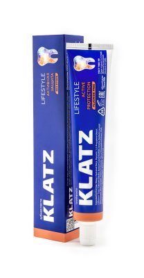 Купить klatz (клатц) зубная паста активная защита без фтора, 75мл в Заволжье