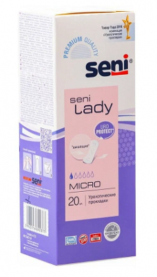 Купить seni lady (сени леди) прокладки урологические микро 20шт в Заволжье