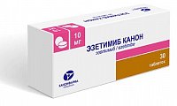 Купить эзетимиб канон, таблетки 10мг, 30 шт в Заволжье