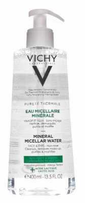 Купить виши пюр термаль (vichy purete thermale) мицеллярная вода с минералами для жирной кожи 400мл в Заволжье