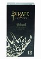 Pirate (Пират) презервативы 12шт ребристые