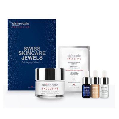 Купить скинкод эксклюзив (skincode exclusive) набор "швейцарские драгоценности по уходу за кожей" 5 предметов в Заволжье