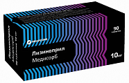 Купить лизиноприл медисорб, таблетки 10 мг, 90 шт в Заволжье