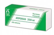 Купить апрокан, таблетки 250 мг, 100 шт в Заволжье