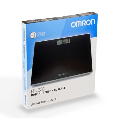 Купить omron (омрон) весы электронные цифровые hn-289 черные в Заволжье