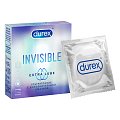 Купить durex (дюрекс) презервативы invisible extra lube, 3шт в Заволжье