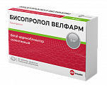 Купить бисопролол-велфарм, таблетки, покрытые пленочной оболочкой 5мг, 30 шт в Заволжье