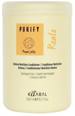 Купить kaaral (каарал) purify reale кондиционер для поврежденных волос интенсивное восстановление, 1000мл в Заволжье