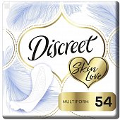 Купить discreet (дискрит) прокладки ежедневные skin love multiform, 54шт в Заволжье
