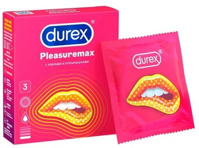 Купить durex (дюрекс) презервативы pleasuremax 3шт в Заволжье