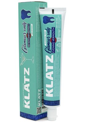 Купить klatz (клатц) зубная паста для женщин вечерний вермут без фтора, 75мл в Заволжье