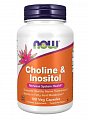Купить now foods (нау фудс) холин+инозитол, капсулы 100 шт бад в Заволжье