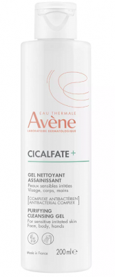 Купить авен сикальфат (avenе cicalfate+) гель для лица и тела очищающий для чувствительной и раздраженной кожи, 200мл в Заволжье