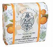 Купить la florentina (ла флорентина) мыло апельсин и дикий фенхель 106 г в Заволжье