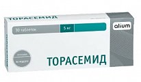 Купить торасемид, таблетки 5мг, 30 шт в Заволжье