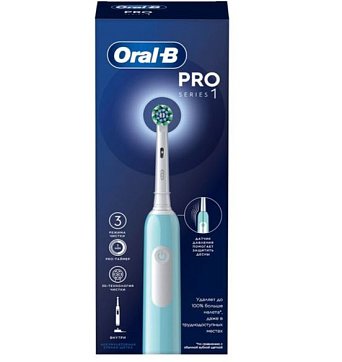 Oral-B (Орал-Би) Электрическая Зубная щетка Pro 1 тип 3791 CrossAction+ зарядное устройство 3757