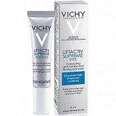 Купить vichy liftactiv supreme (виши) крем-уход для разглаживания мимических морщин на коже вокруг глаз 15мл в Заволжье