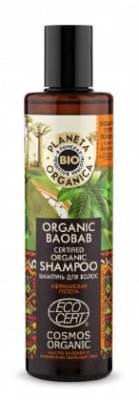 Купить планета органика (planeta organica) organic baobab шампунь для волос, 280мл в Заволжье