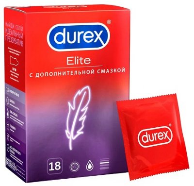 Купить durex (дюрекс) презервативы elite 18шт в Заволжье