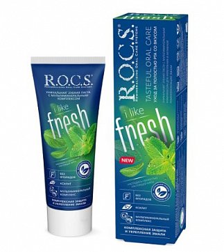 Рокс (R.O.C.S) зубная паста iLike Fresh, 74г