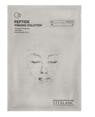 Купить steblanc (стебланк) маска для лица тканевая укрепляющая с пептидами, 1 шт в Заволжье
