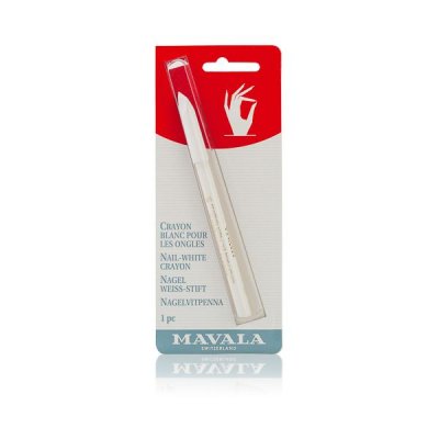 Купить мавала (malava), карандаш для ногтей nail-white crayon, 1 шт в Заволжье