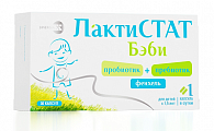 Купить лактистат бэби пробиотик+пребиотик+фенхель, капсулы 30шт бад в Заволжье