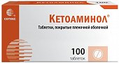 Купить кетоаминол, таблетки, покрытые пленочной оболочкой, 100 шт в Заволжье