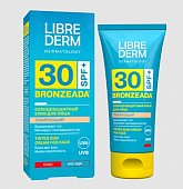 Купить librederm bronzeada (либридерм) крем солнцезащитный тонирующий для лица, 50мл spf30 в Заволжье