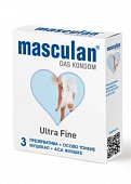 Купить masculan (маскулан) презервативы особо тонкие ultra fine 3шт в Заволжье