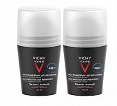 Купить vichy номме (виши) дезодорант шариковый для чувствительной кожи 48 часов 50мл 2 шт в Заволжье