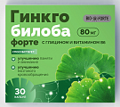 Купить гинкго билоба+глицин+витамин в6 bioforte, капсулы массой 240мг 30шт бад в Заволжье