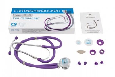 Купить стетофонендоскоп cs medica cs-421 (фиолет) в Заволжье