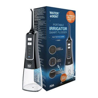 Купить ирригатор для полости рта waterdent (вотердент) smart flosser v300 в Заволжье