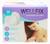 Купить прокладки для груди (лактационные вкладыши) веллфикс (wellfix) 30 шт в Заволжье