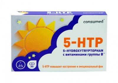 Купить комплекс 5-гидрокситриптофан и витамины группы в консумед (consumed), капсулы 500мг, 30 шт бад в Заволжье