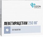 Купить леветирацетам, таблетки, покрытые пленочной оболочкой 250мг, 30 шт в Заволжье