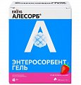 Купить алесорб энтеросорбент гель эрциг, гель для приема внутрь со вкусом клубники пакет-саше 10г 20 шт. бад в Заволжье
