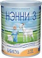 Купить нэнни 3 смесь на основе натурального козьего молока с пребиотиками с 12 месяцев, 400г в Заволжье