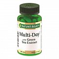 Купить nature's bounty (нэйчес баунти) мультидэй с экстрактом зеленого чая, таблетки 50 шт бад в Заволжье