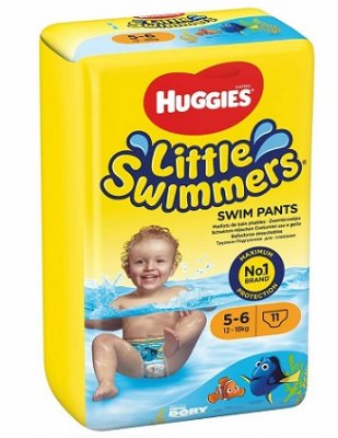Купить huggies (хаггис) подгузники для плавания little swimmers 5-6 (12-18кг), 11 шт в Заволжье