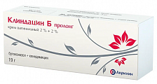 Купить клиндацин б пролонг, крем вагинальный 2%+2%, туба 19г+аппликатор 3шт в Заволжье