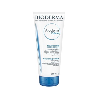 Купить bioderma atoderm (биодерма атодерм) крем для сухой чувствительной кожи без помпы 200мл в Заволжье